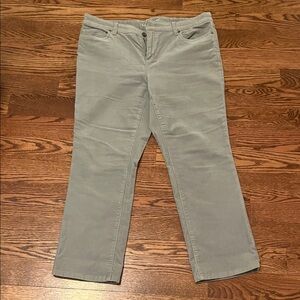 Lands' End Women's Straight Leg Jeans in Gray